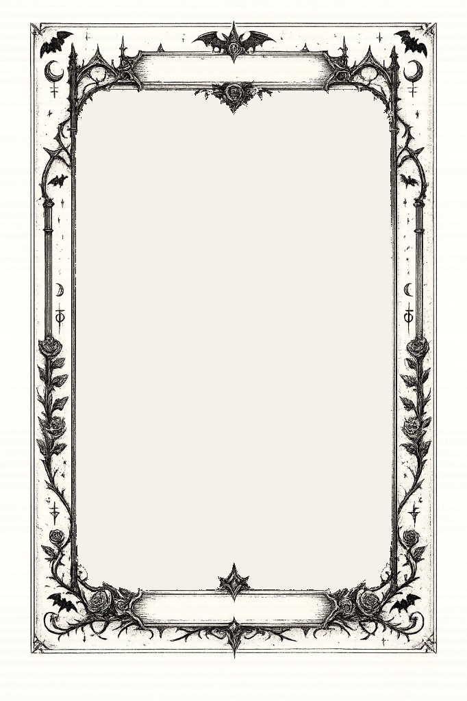Gothic Romance Border