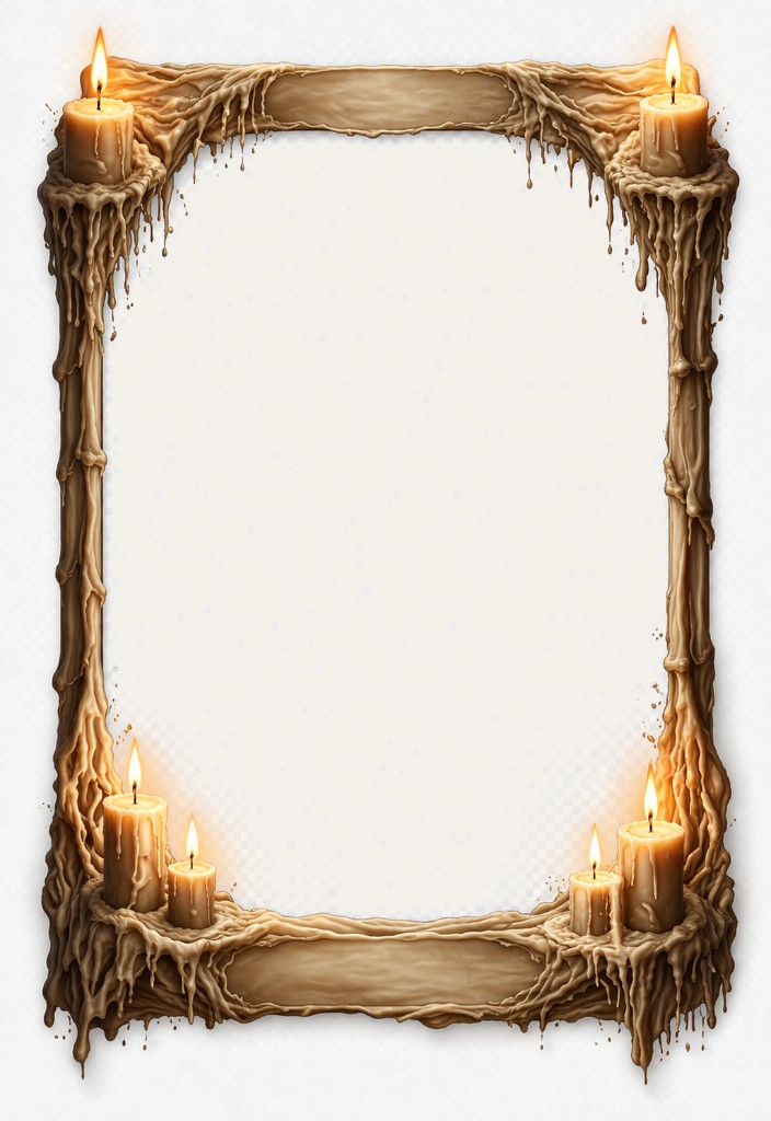 Mystic Candlelight Border