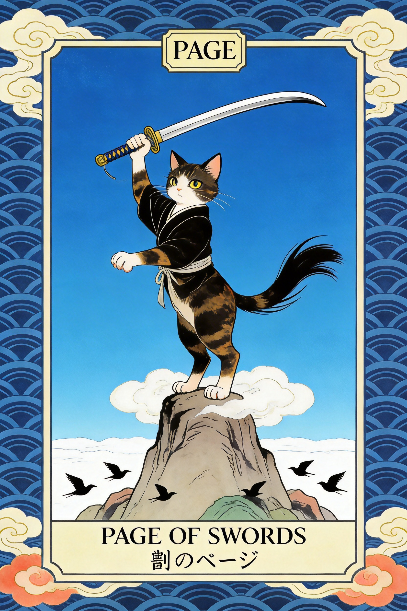 Maneki Tarot Template